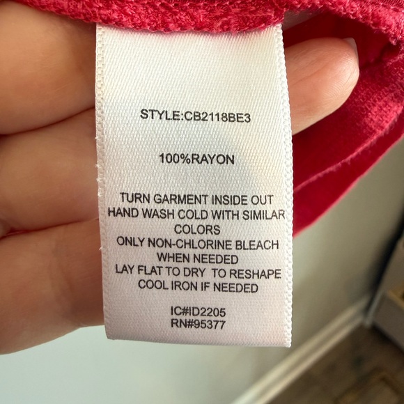 Sanctuary Raspberry Red Sweet Memory Top - Picture 6 of 9